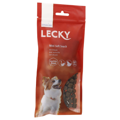 Lecky Mini Soft Snack mit Strauss