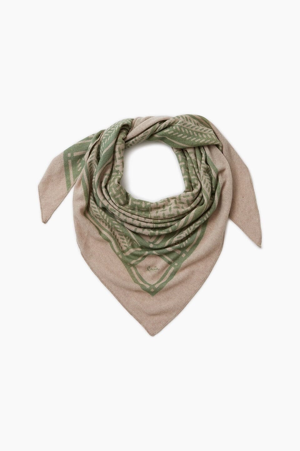 Lala Berlin Triangle Puzzle dune sage