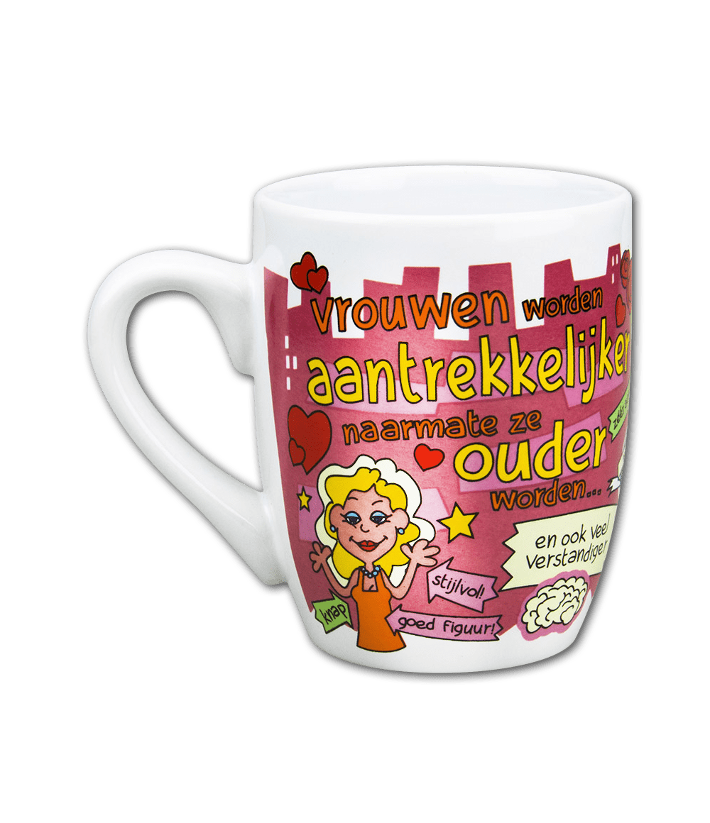 Mok Vrouw 12cm