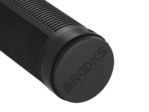 Brooks Cambium Rubber Black Håndtag, 130/100mm