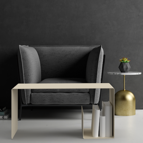 Glide Salontafel Parelwit