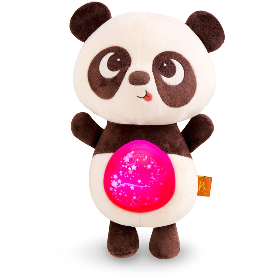 B.TOYS B. Twinkle Tummies - Panda mit Licht und Sound Mehrfarbig
