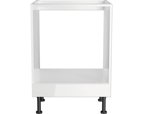 Optifit oven ombouwkast Rurik986 BxDxH 60x58,4x87 cm wit glanzend gedemonteerd
