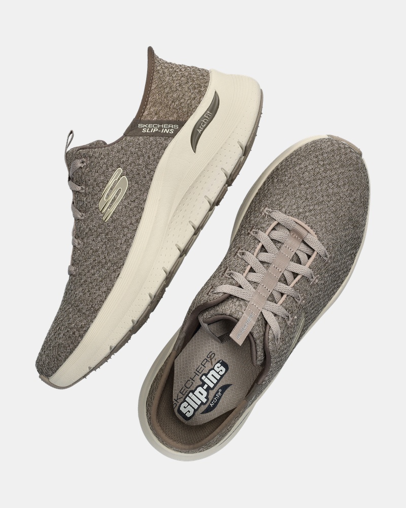 Skechers Hands Free Slip-Ins Summit Instapschoenen  - bruin