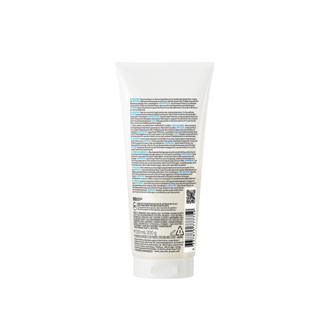 LA ROCHE POSAY  Effaclar H Isobiome - Creme de Limpeza - 200ml