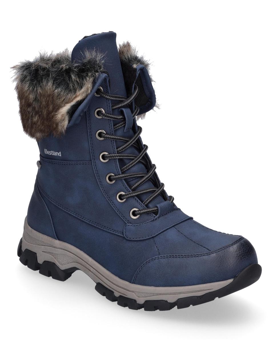 Stiefel Chambery 04, blau-kombi