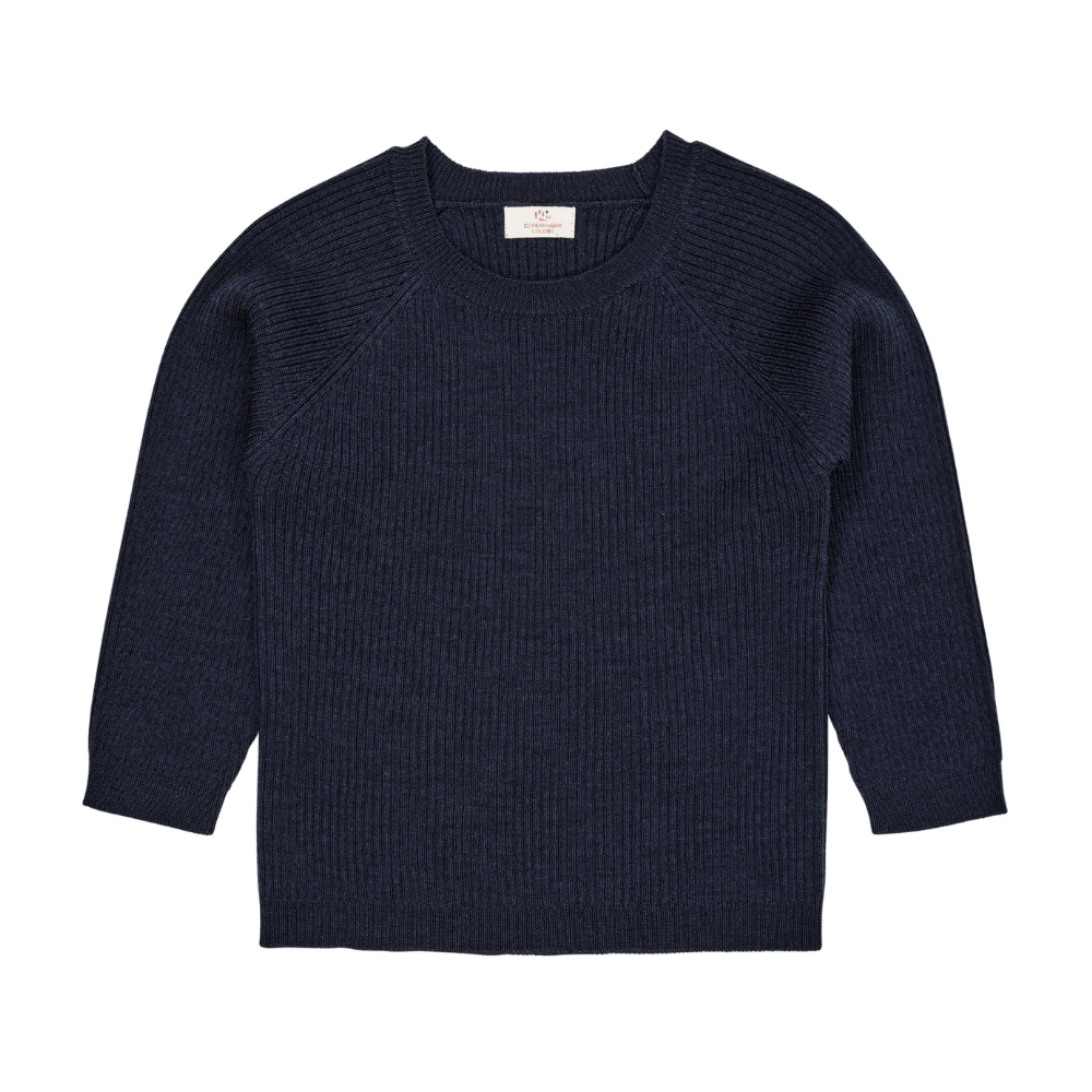Copenhagen Colors Bluse Rib Merinould