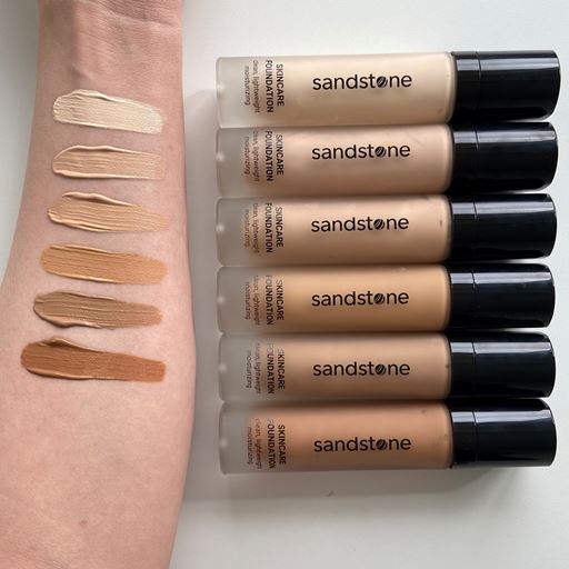 Sandstone Skincare Foundation, 105 Tan