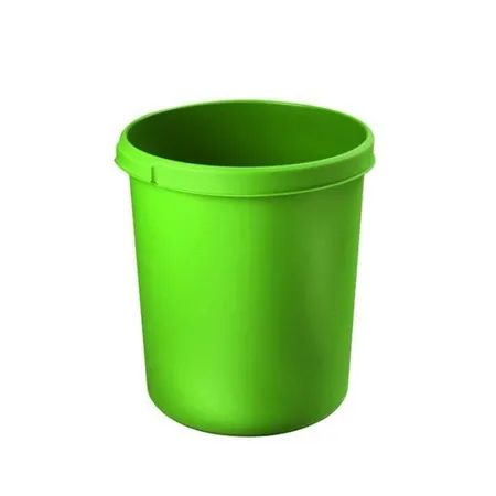 HAN Papierkorb 30 Liter, Polypropylen, konisch, 303/375 mm, 410 mm, 30 l, grün