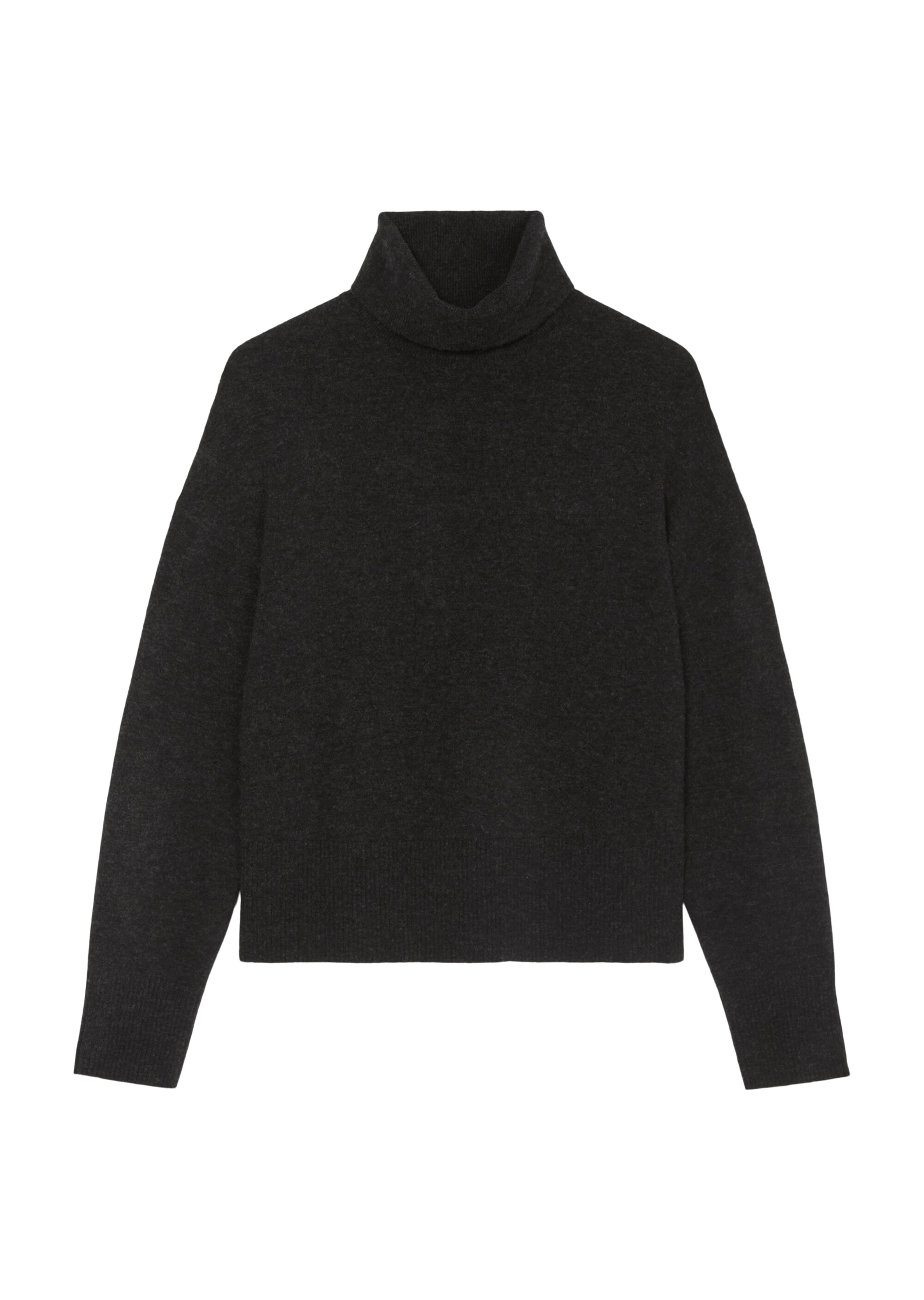 Softer Rollkragenpullover oversizeaus edlem Schurwolle-Mix