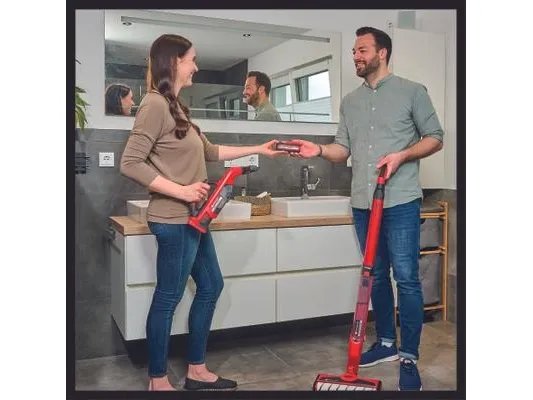 Einhell CLEANEXXO, Laminat, Fliser, Træ, Våd, 400 ml, Rød, Kasse, 2,5 kg - SOLO