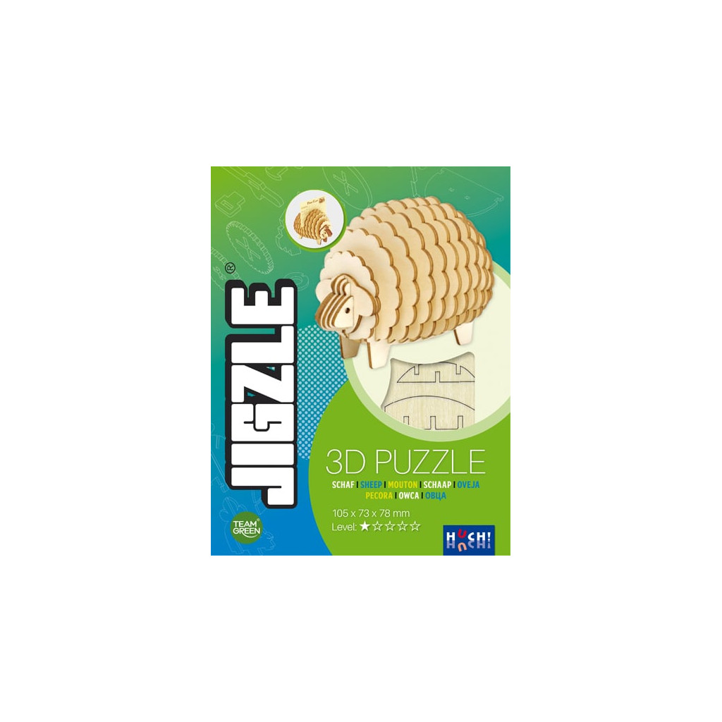 Jigzle 3D Puzzle - Mouton