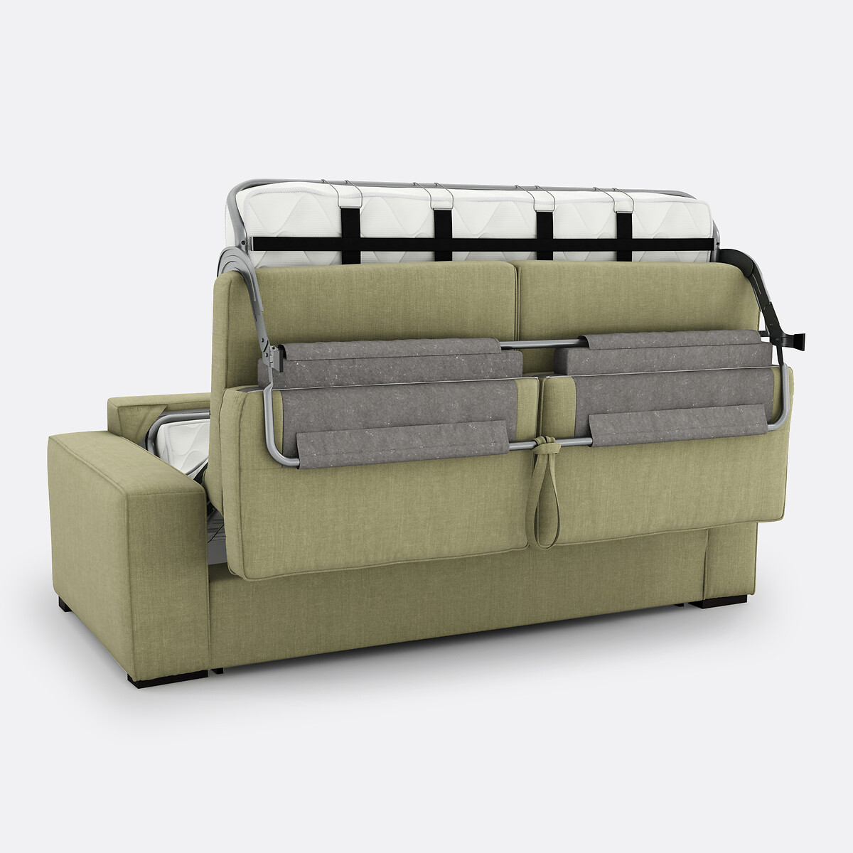 LA REDOUTE INTERIEURS<br>Sofá-cama algodão/linho, Bultex Cécilia