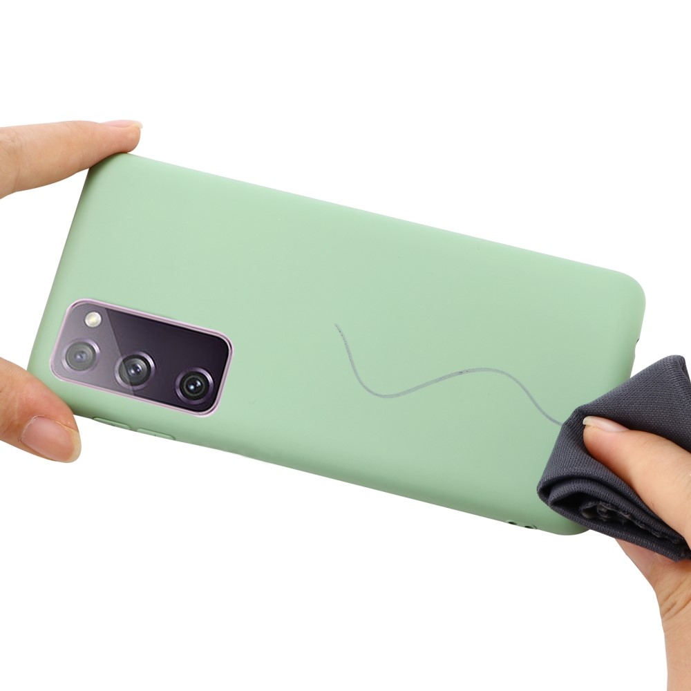 Samsung Galaxy S20 FE / S20 FE 5G Silikon Case Hülle - Grün