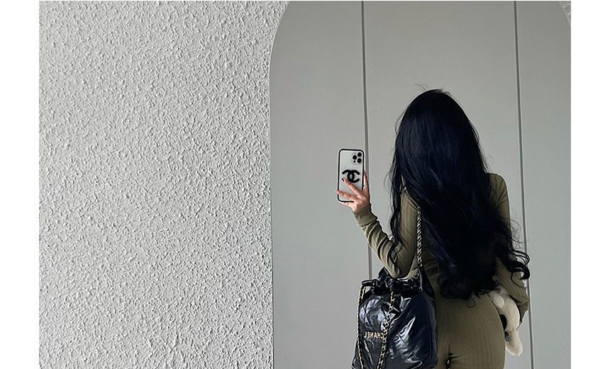 RainGirl - Romper met lange mouwen en halve rits