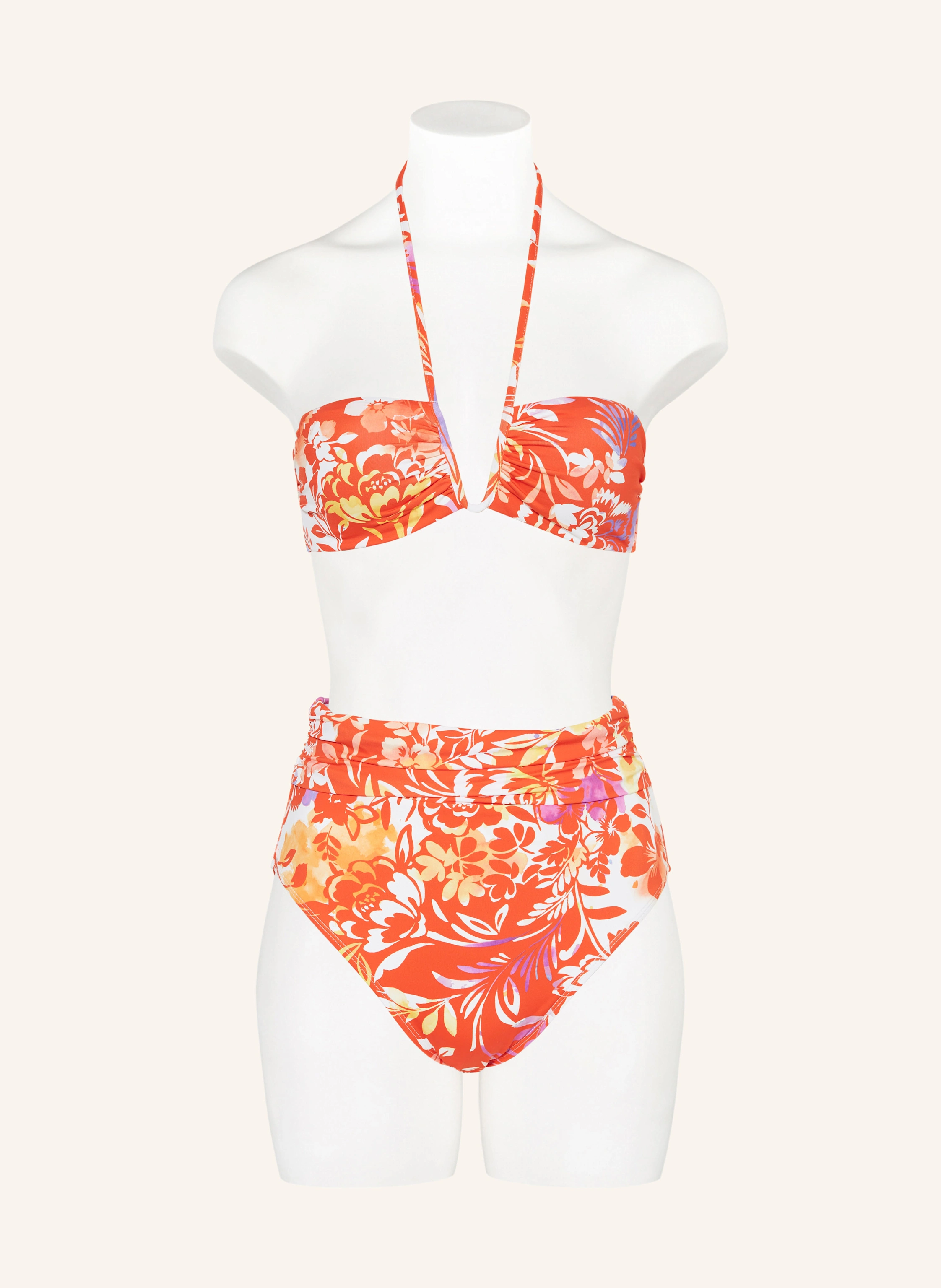 LAUREN RALPH LAUREN High-Waist-Bikini-Hose ISLAND BREEZE