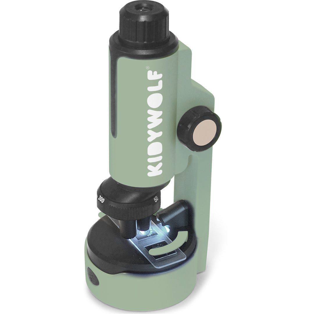 Kidywolf microscoop groen