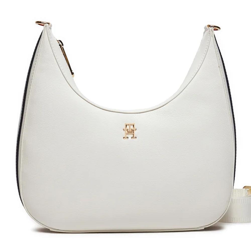 Tommy Hilfiger Sac à Main Blanc Femme Tommy Hilfiger Essential Cros