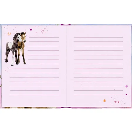 Coppenrath Verlag Tagebuch: Pferdefreunde - Mein Tagebuch (Wendepailletten)