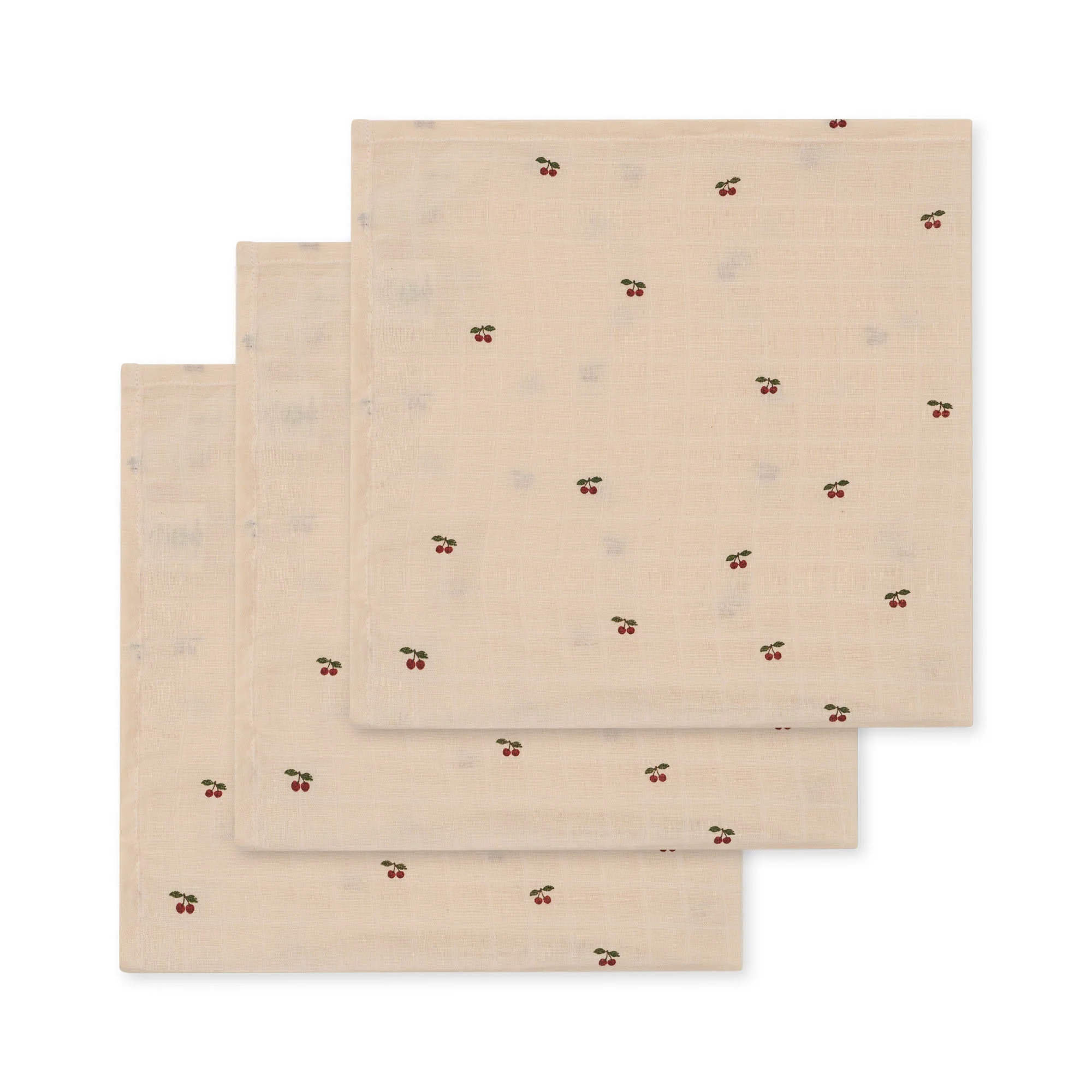 3 pak stofbleer - CHERRY - OS