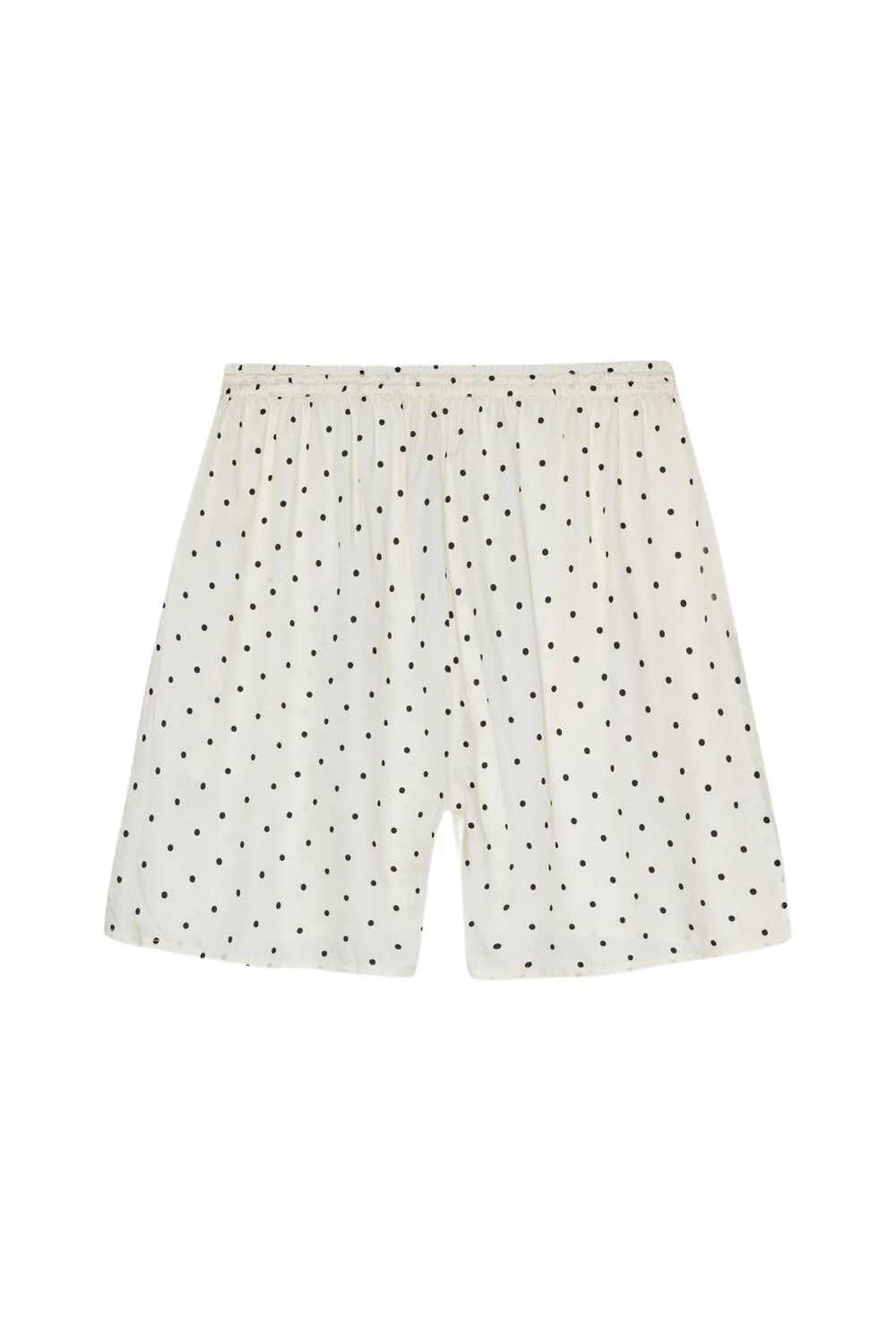 Moshi Moshi Mind  Dotted liana shorts - ecru/black dots