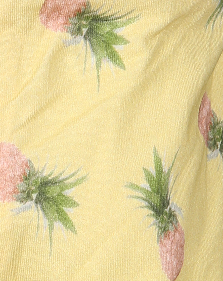 Jersey-Shorts NBJENNA – ANANAS in gelb