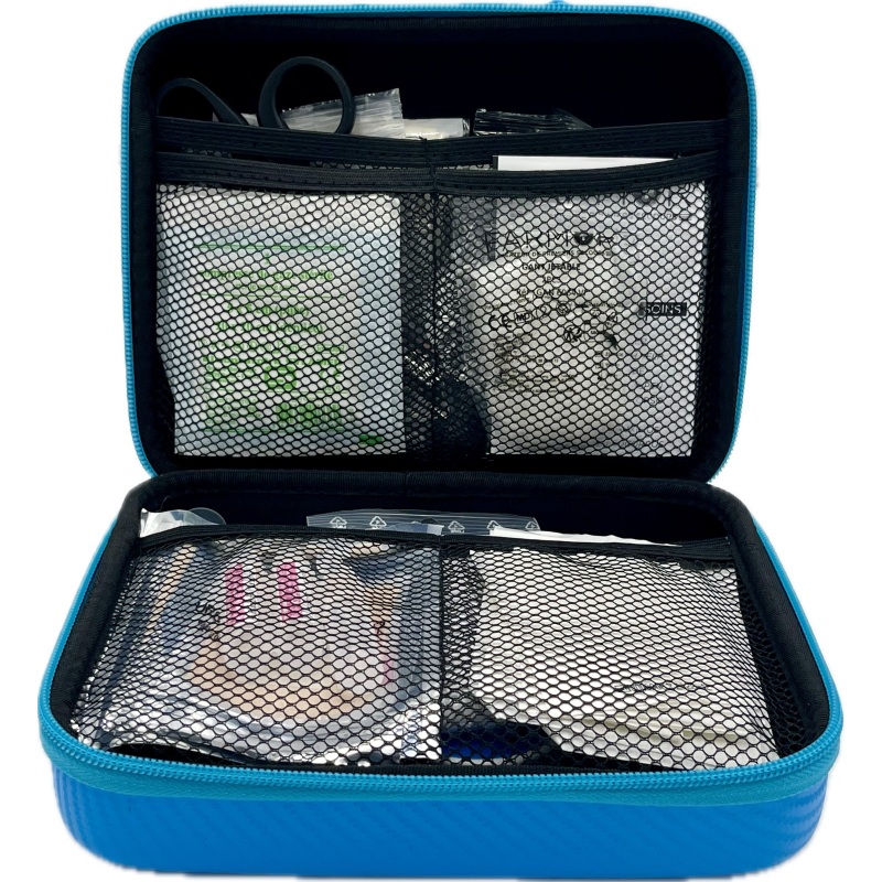 Trousse de secours  Atelier Mécanique et de Maintenance 4/6 personnes en PU bleu
