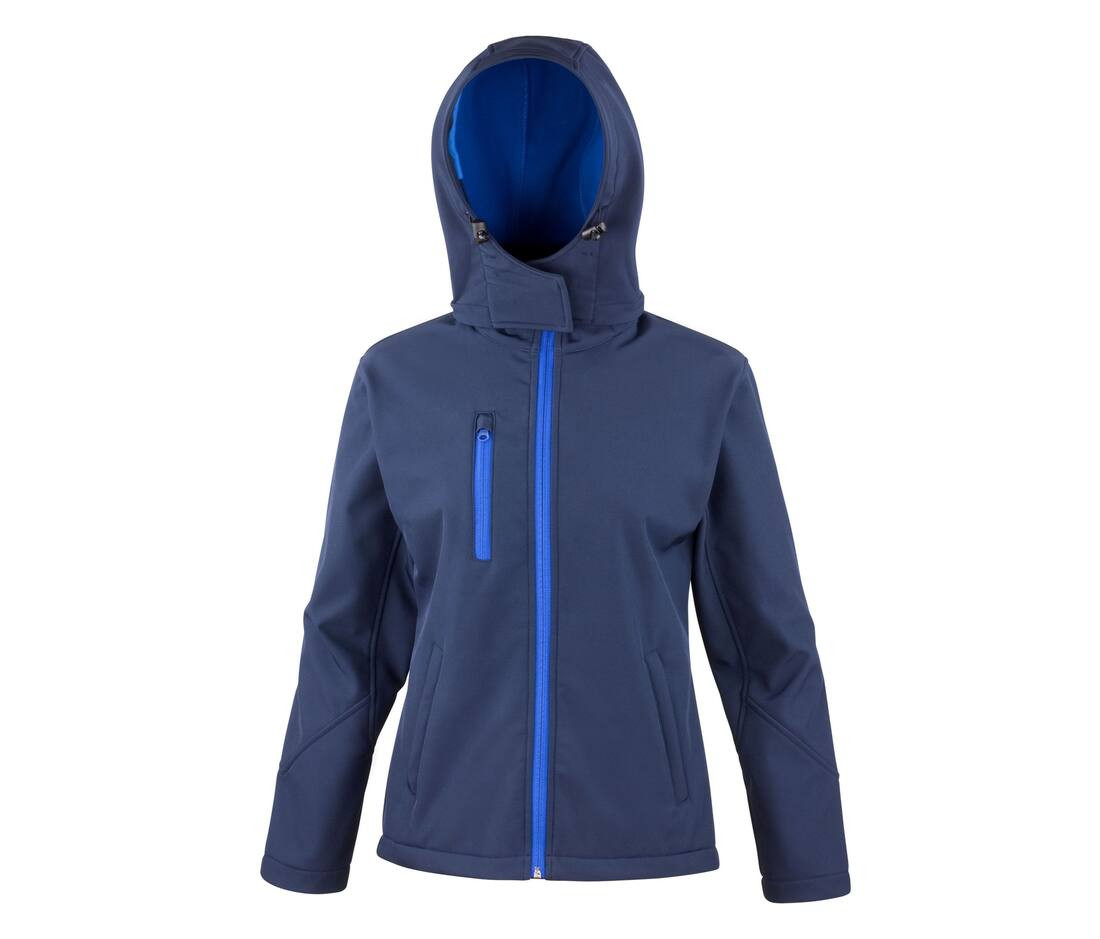 Result RS23F - Veste softshell Performance à capuche ajustable