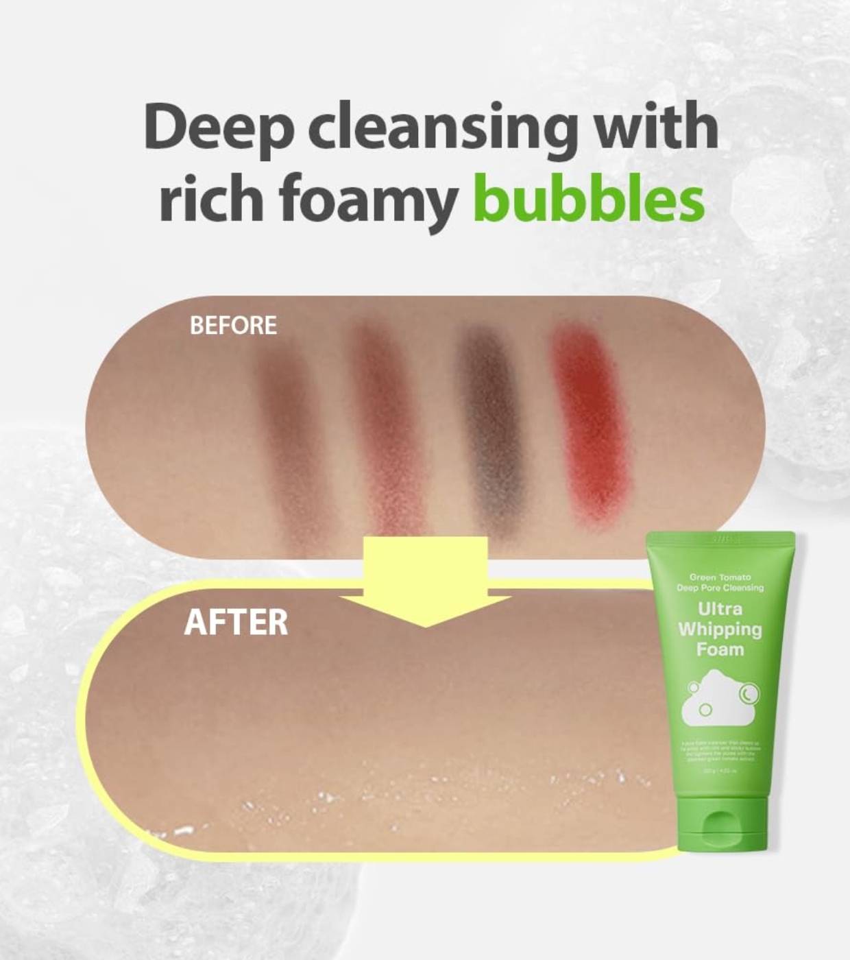 Sungboon Editor - Green Tomato Deep Pore Espuma de Limpeza
