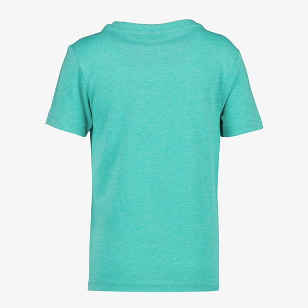 Unsigned jongens T-shirt groen met tijgerkop