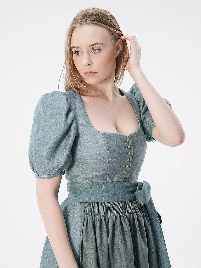 GOTTSEIDANK Dirndl LINA 80cm  hellgrün