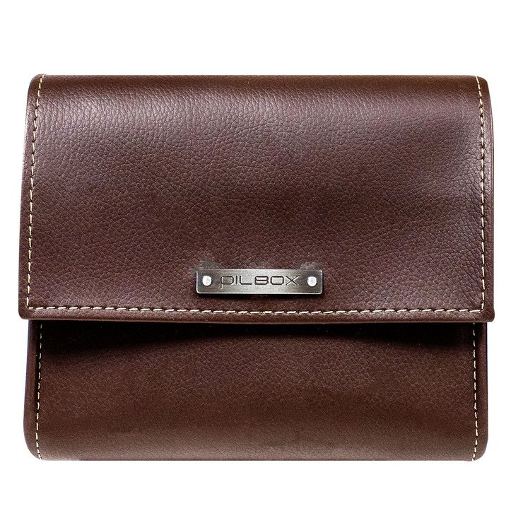 Pilbox Maxi marron