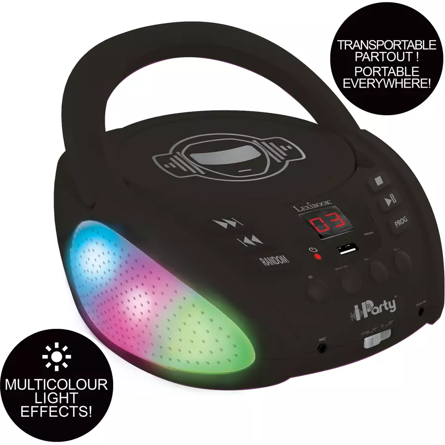 LEXIBOOK IParty Bluetooth CD-Player