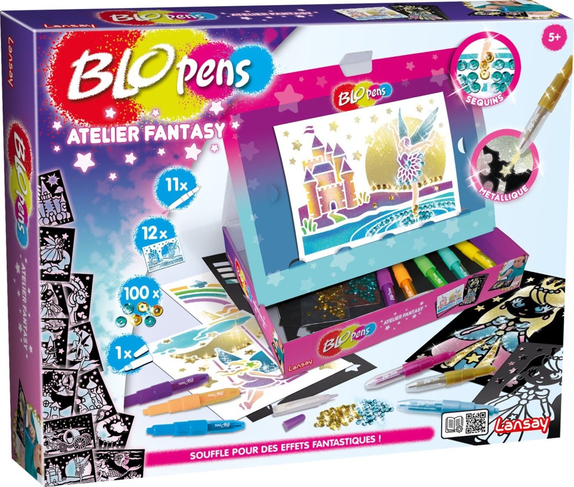 BLOPENS - Fantasi dyr Paillet workshop