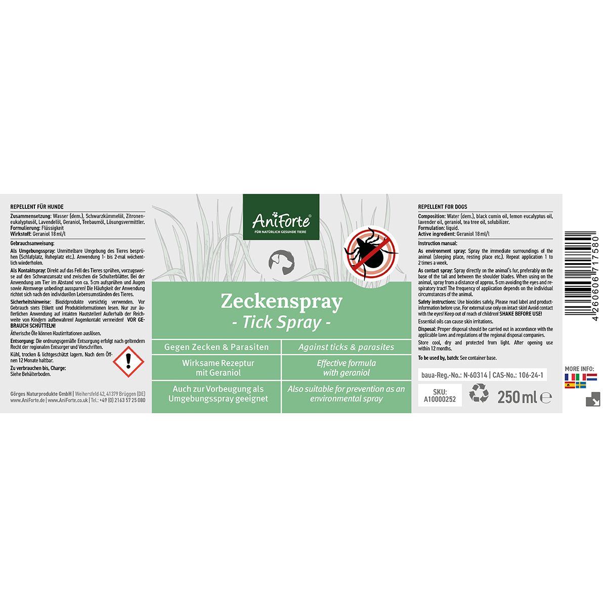 AniForte Zeckenspray