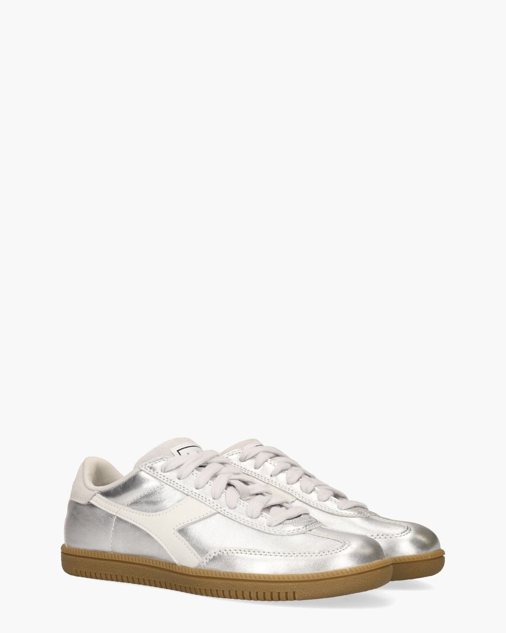 Diadora Sport Trainer Metallic Zilver Damessneakers