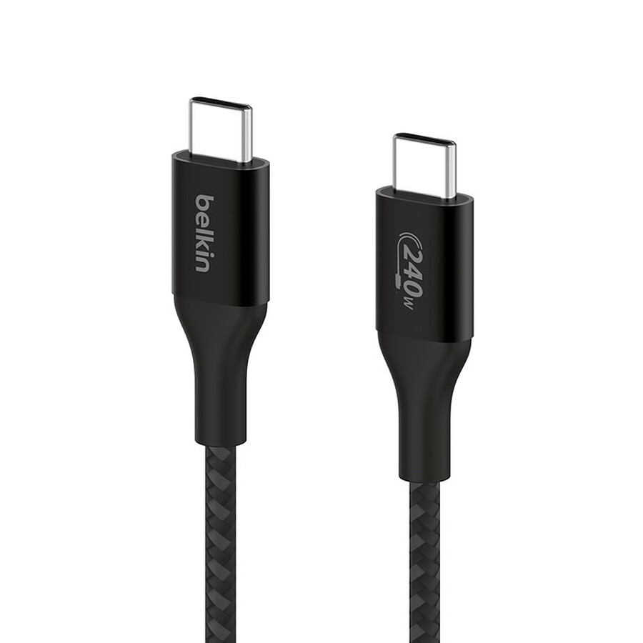 Belkin Câble USB-C vers USB-C 240W - renforcé (noir) - 2 m
