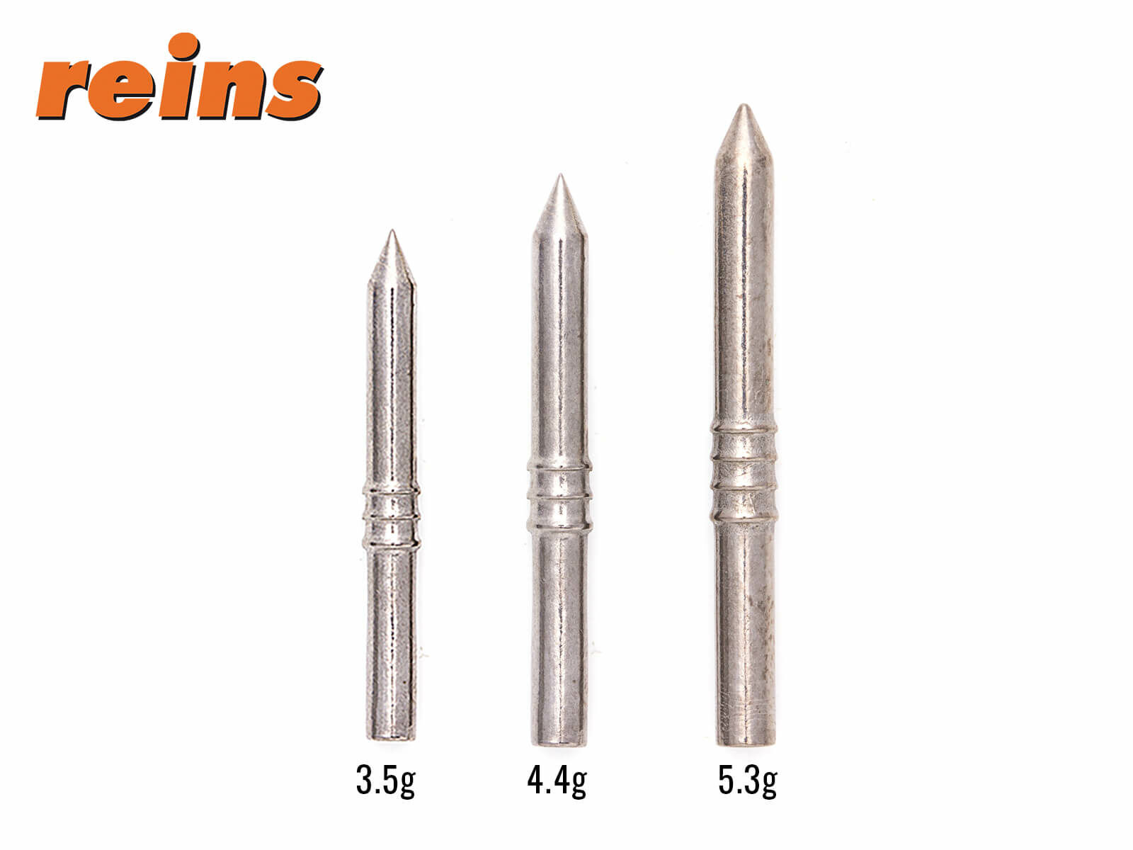 REINS Tungsten Nail Sinker - HEAVY WEIGHT 3.5g (3 Stk.)