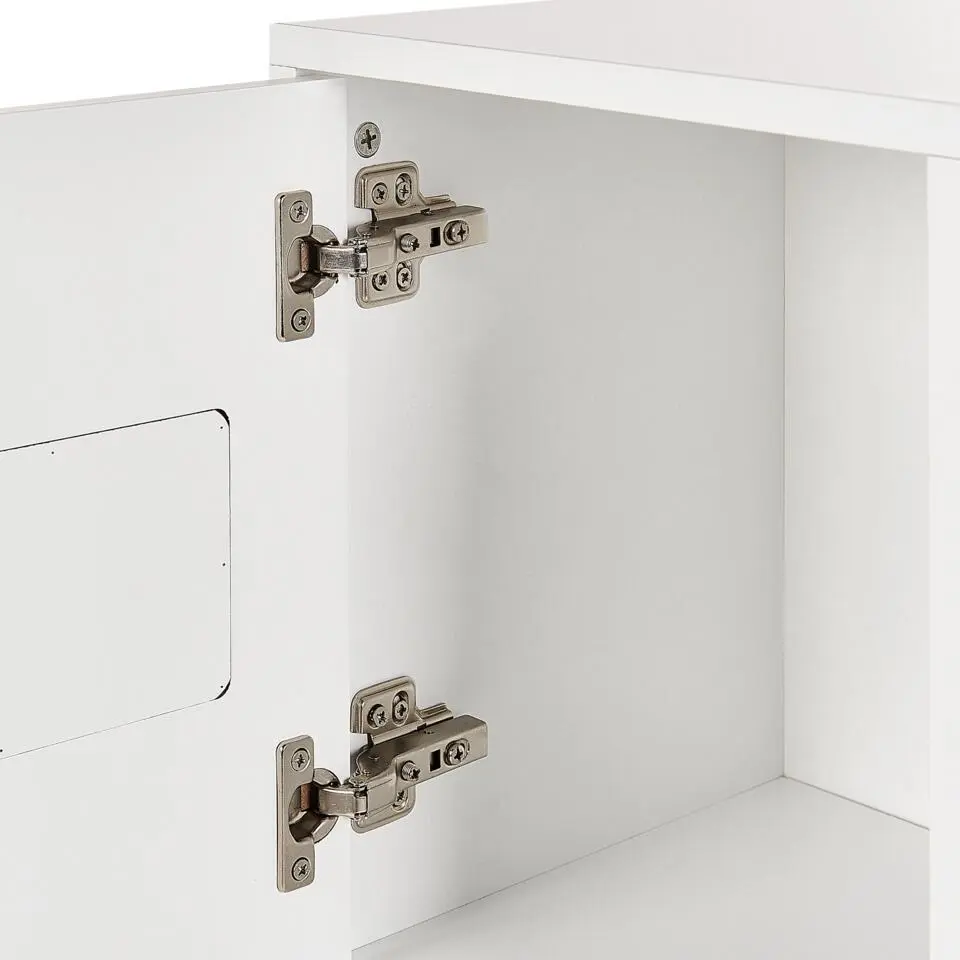 CLOUDY - Boekenkast - Wit/Lichthout - MDF