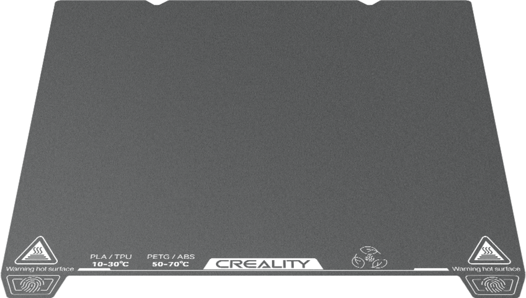 Creality  Cold Printing Build Plate, 235 x 235 mm    Exzellente Haftung ohne Hitze!
