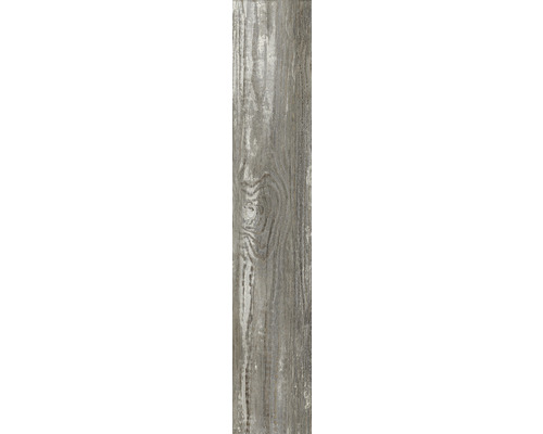 Porseleinen steengoed wand- en vloertegel Notta antraciet 11 x 60 x 0,8 cm mat