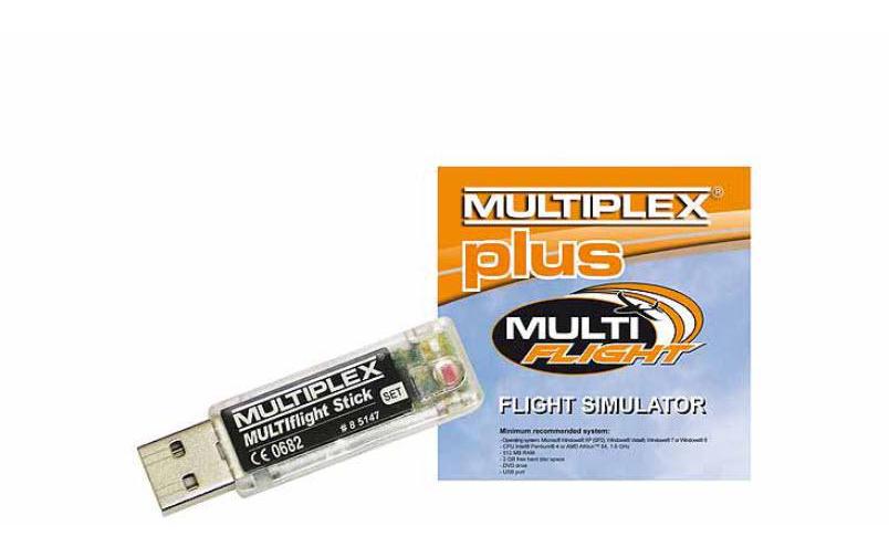 RC-Flugsimulator Multiflight PLUSSimulator für RC-Flugmodelle