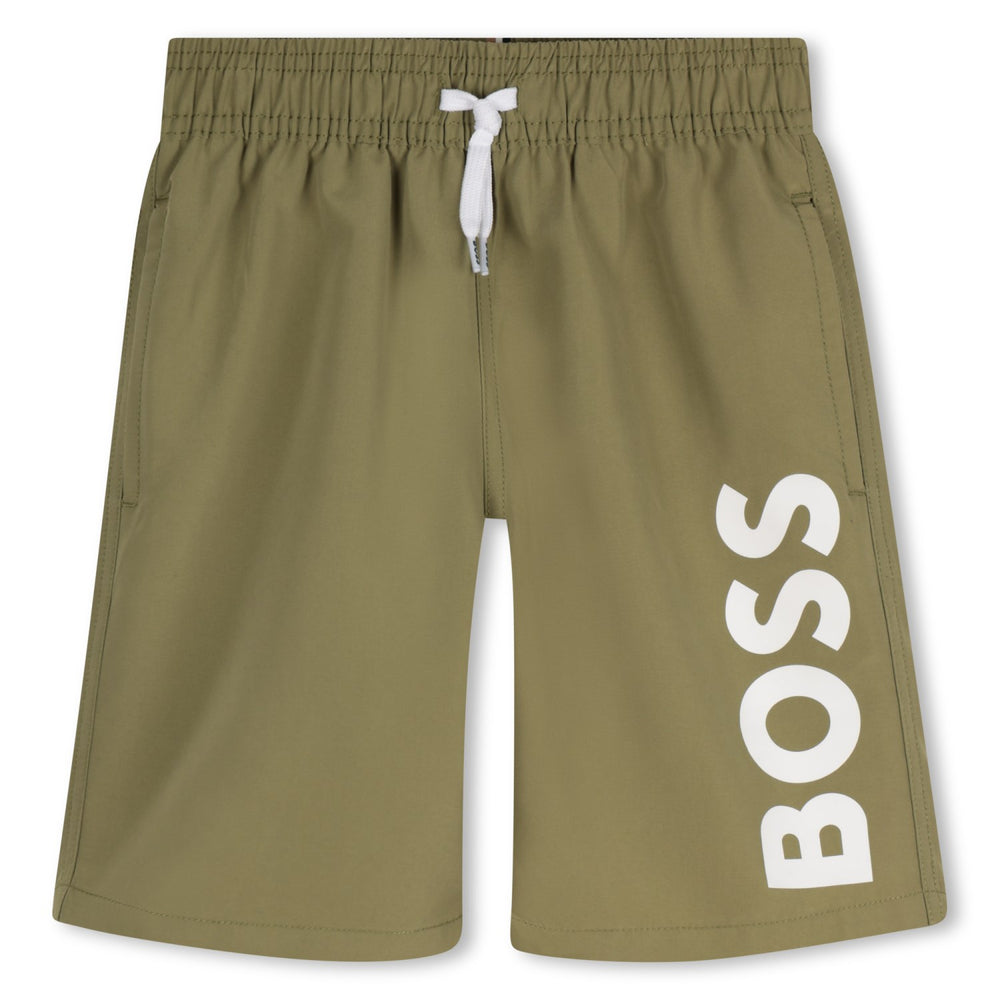Køb Hugo Boss Dark Green Badeshorts