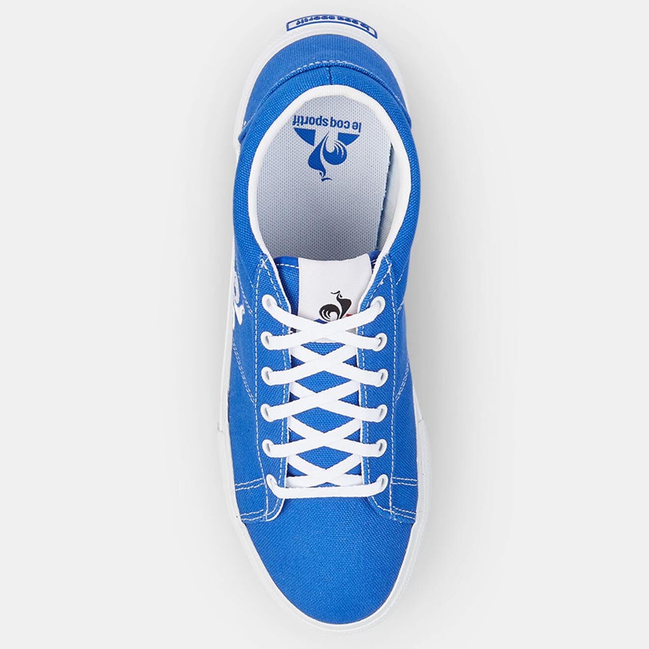 Le Coq Sportif Baskets en Toile Verdon Plus bleu roi