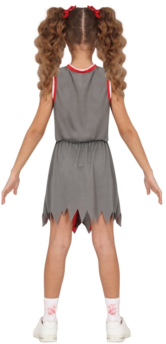 Halloween Jurk Meisje Zombie Cheerleader