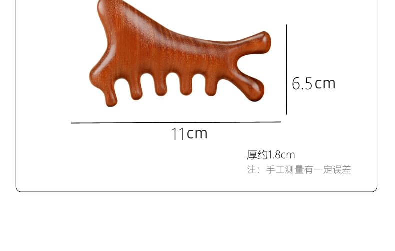 SIMBLER - Houten Hoofdhuid Massager