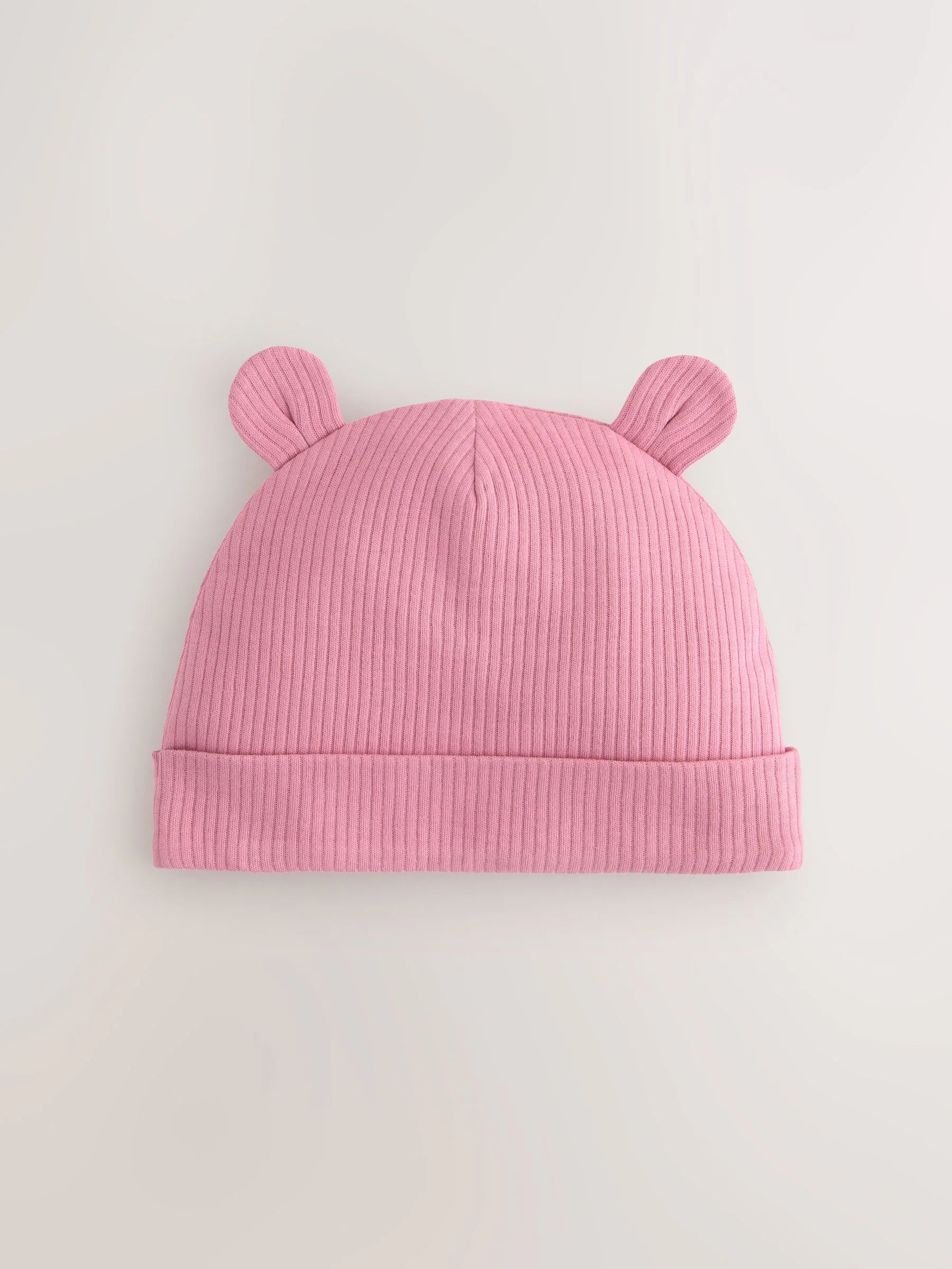 Roze - 3 Pack Baby Mutsjes (0-18mnd)
