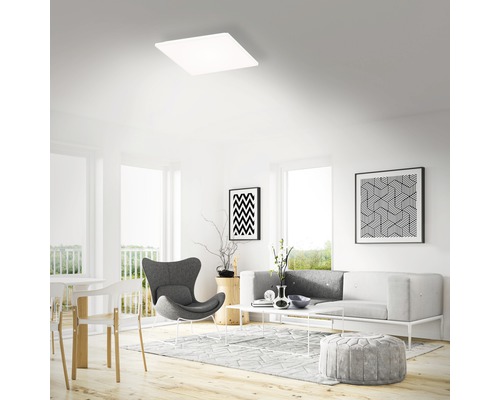 LED Paneel CCT Dimbaar 24W 2800 lm 3000-6500K 45x45 cm Frameloos Wit + Afstandsbediening