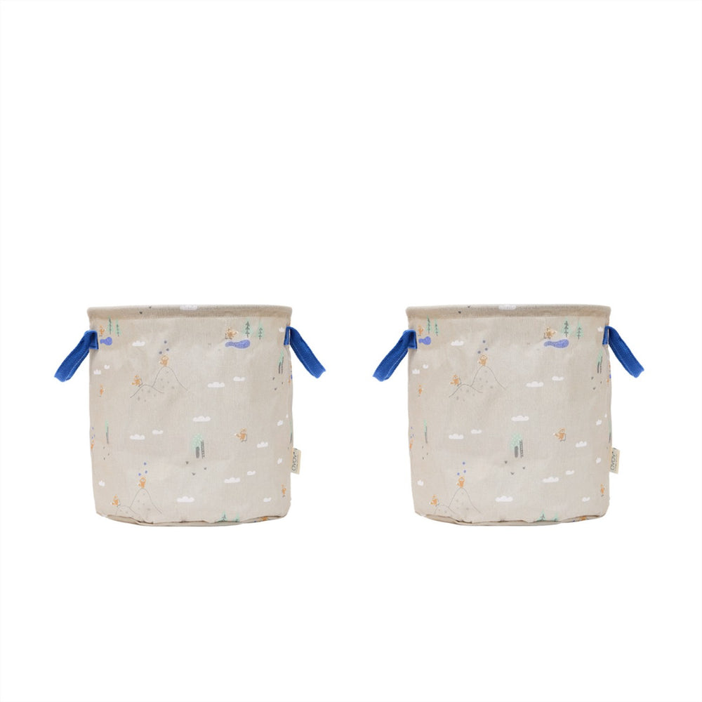Køb OYOY Foxy Opbevaring Kurv Medium 2-Pak
