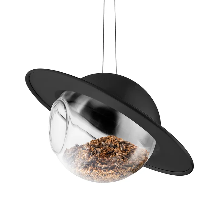 Eva Solo - Saturn Vogelfutterkugel, schwarz
